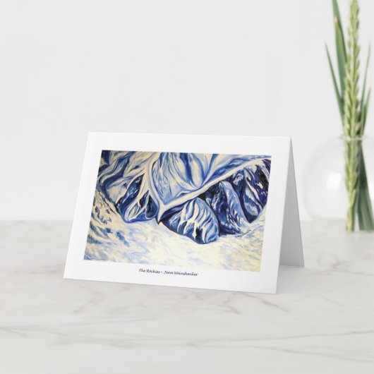 Het WENSKAART Rockies Kaart (Voorkant)