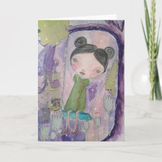 Het wenskaart stemt in met al uw gedachten kaart