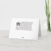 Het wenskaart Tridge - kunst door Maggie LaNoue Kaart (Achterkant)