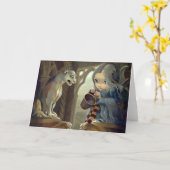 Het Wenskaart van "Alannah en van de Gargouille" Kaart (Gele Bloem)