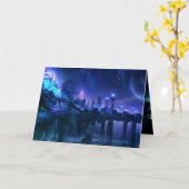 Het Wenskaart van Anime Kaart (Gele Bloem)