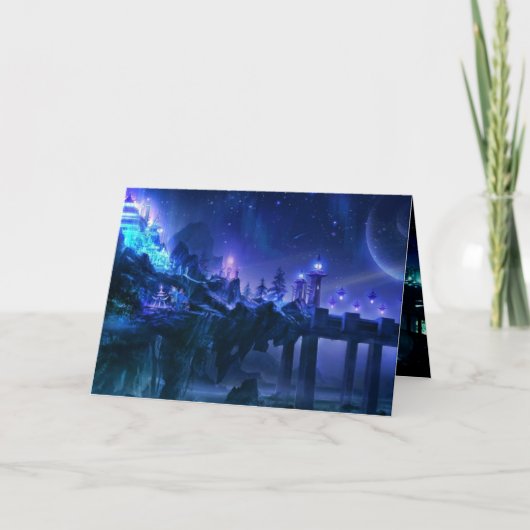 Het Wenskaart van Anime Kaart (Voorkant)