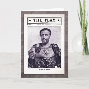 Het Wenskaart van Antony en van Cleopatra Kaart