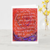 Het Wenskaart van "antwoorden" Kaart (Gele Bloem)