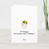 Het Wenskaart van Apso van Lhasa Kaart (Achterkant)