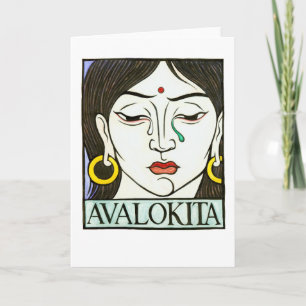 Het Wenskaart van Avalokita Kaart