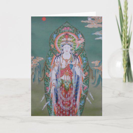 Het Wenskaart van Avalokiteshvara Kaart (Voorkant)