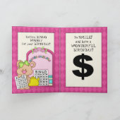 Het Wenskaart van Bingo van de verjaardag Kaart (Binnen)