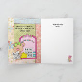 Het wenskaart van Bingo van de verjaardag Kaart (Binnen)