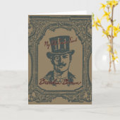 Het wenskaart van Brendan Benson Kaart (Gele Bloem)