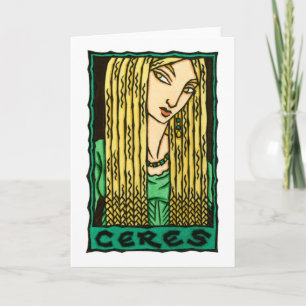 Het Wenskaart van Ceres Kaart