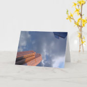 Het Wenskaart van Chicago Sureal Kaart (Gele Bloem)