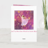 Het wenskaart van Clara Holiday van de Notekraker Feestdagen Kaart (Achterkant)