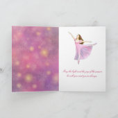 Het wenskaart van Clara Holiday van de Notekraker Feestdagen Kaart (Binnen)