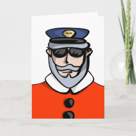 Het Wenskaart van Claus van de ambtenaar Feestdagen Kaart
