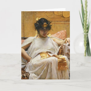 Het Wenskaart van Cleopatra van Waterhouse Kaart