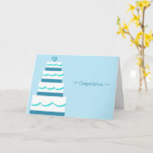 Het Wenskaart van Congrats & van het Huwelijk van Kaart (Gele Bloem)