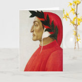 Het Wenskaart van Dante Kaart (Gele Bloem)