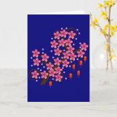 Het Wenskaart van Dao van Hoa Kaart (Gele Bloem)