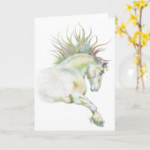 Het Wenskaart van de atlas Kaart (Gele Bloem)