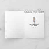 Het Wenskaart van de bajesklant:  Pret & Spelen Kaart (Binnen)