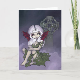 Het Wenskaart van de begraafplaats "van de Mist" Kaart