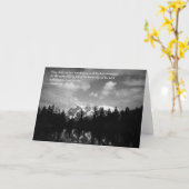 Het wenskaart van de berg kaart (Gele Bloem)