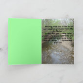 Het Wenskaart van de BEVESTIGING van het DOOPSEL Kaart (Binnen)