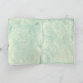 Het Wenskaart van de Blauw van de winter Feestdagen Kaart (Binnen)