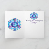 Het Wenskaart van de Blauw van Kona Kaart (Binnen)