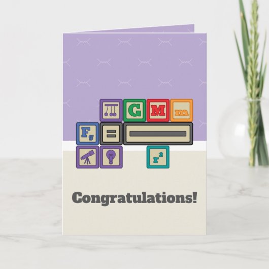 Het Wenskaart van de Blokken van de toekomstige Kaart (Voorkant)