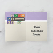 Het Wenskaart van de Blokken van de toekomstige Kaart (Binnen)