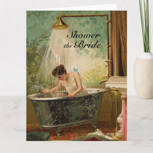 Het Wenskaart van de Bride Big Kaart (Voorkant)