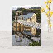 Het Wenskaart van de Brug van Erskine Kaart (Gele Bloem)