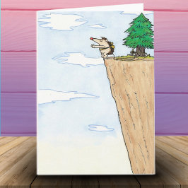 Het wenskaart van de bungee- KUS door Nicole Janes Kaart