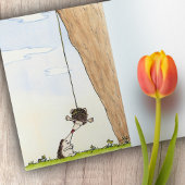 Het wenskaart van de bungee- KUS door Nicole Janes Kaart