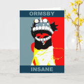 Het Wenskaart van de Campagne van Ormsby (Spatie Kaart (Gele Bloem)