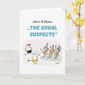 Het Wenskaart van de Cartoons van de Citaten van Kaart (Gele Bloem)