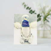 Het Wenskaart van de Chanoeka - het Wereldbol van Feestdagenkaart (Staand voorkant)