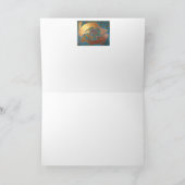 Het Wenskaart van de "cirkel van Liefde", Bedankkaart (Binnen)