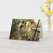 Het Wenskaart van de Cruise van Riverboat Kaart (Gele Bloem)