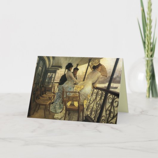 Het Wenskaart van de Cruise van Riverboat Kaart (Voorkant)