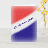 Het Wenskaart van de Dag van de herinnering Kaart (Gele Bloem)