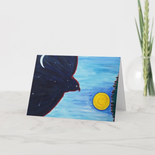 Het wenskaart van de Dag van de Jacht van Nite Kaart (Voorkant)