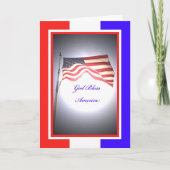 Het Wenskaart van de Dag van de onafhankelijkheid Kaart (Voorkant)