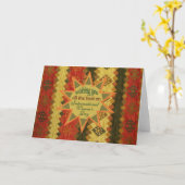 Het Wenskaart van de Dag van internationale Kaart (Gele Bloem)