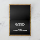 Het Wenskaart van de Douane van de Verjaardag van Kaart (Binnen)