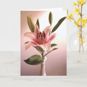 Het Wenskaart van de dromer Kaart (Gele Bloem)