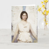 Het Wenskaart van de Engel van Handerson Thayer Kaart (Gele Bloem)