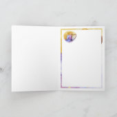 Het Wenskaart van de Engel van Kerstmis Feestdagen Kaart (Binnen)